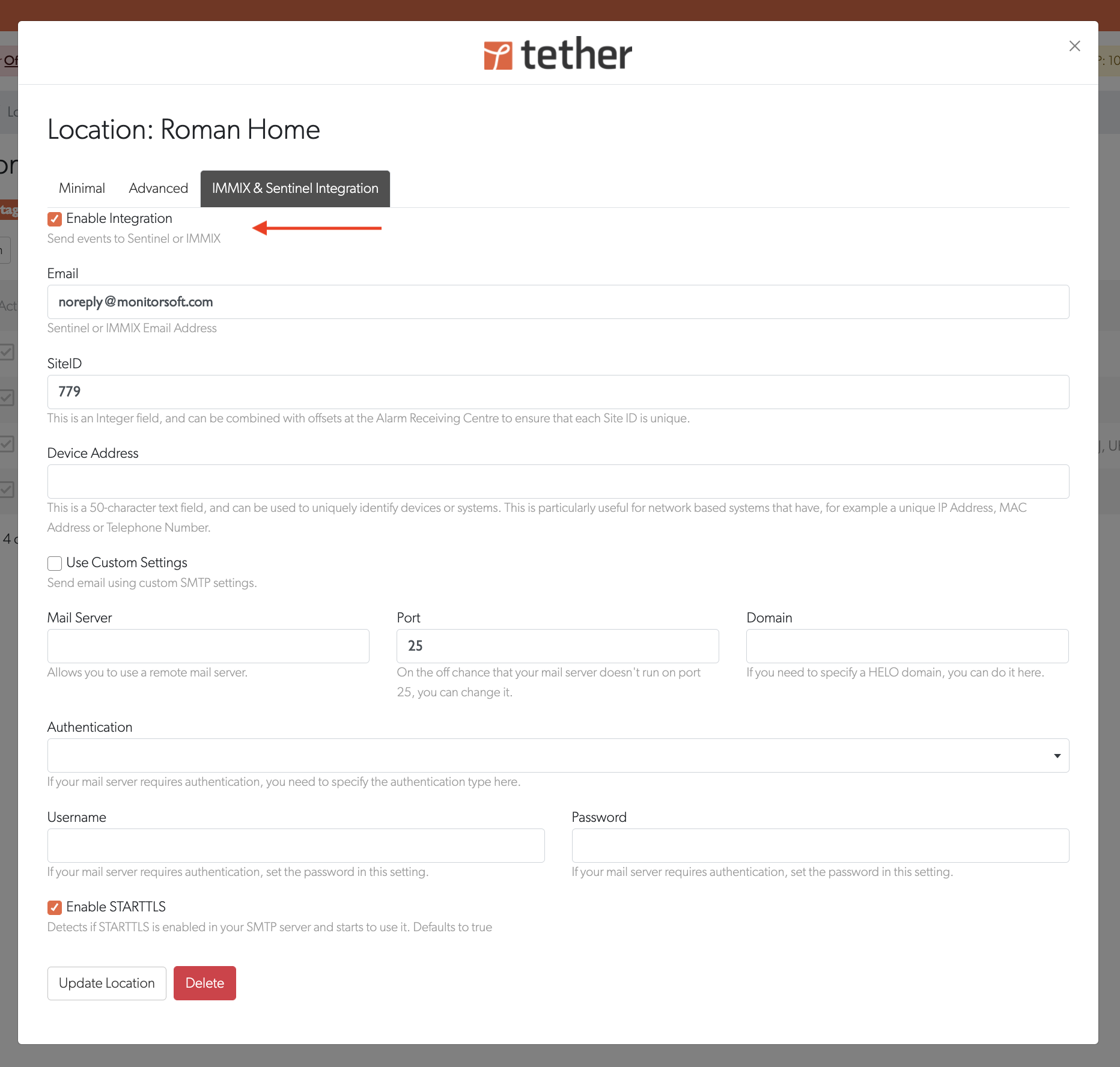 Control room assignment